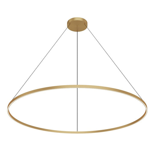 Kuzco Cerchio 72" LED Pendant, Brushed Gold - PD87172-BG-UNV-010