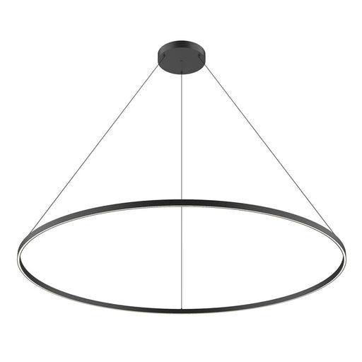 Kuzco Cerchio 72" LED Pendant, 158W, Black - PD87172-BK-UNV-010