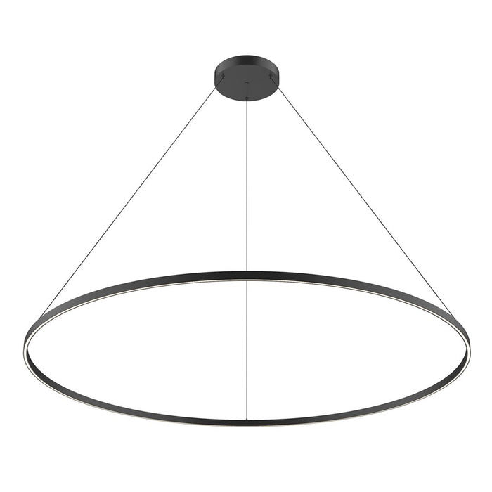 Kuzco Cerchio 72" LED Pendant, 158W, Black - PD87172-BK-UNV-010