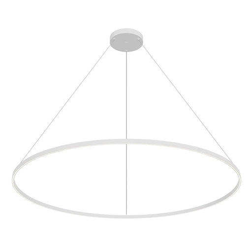 Kuzco Cerchio 72" LED Pendant, White - PD87172-WH-UNV-010