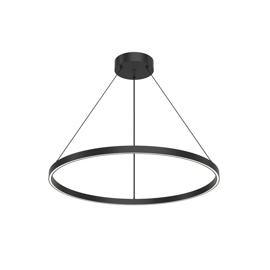 Kuzco Cerchio 32" LED Pendant, Black - PD87732-BK-UNV-010