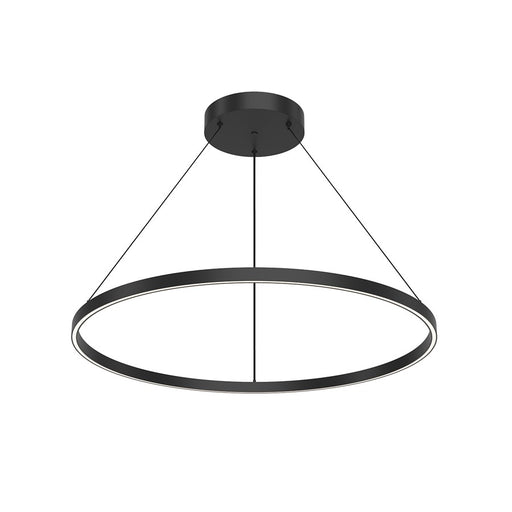 Kuzco Cerchio 36" LED Up/Down Pendant, 78W, Black - PD87736-BK-UNV-010