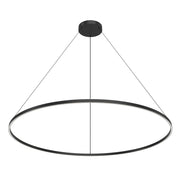 Kuzco Cerchio 72" LED Pendant, 185W, Black - PD87772-BK-UNV-010