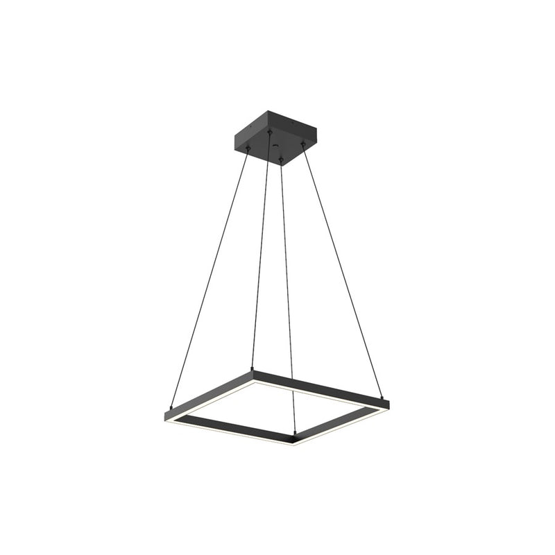 Kuzco Piazza 18" LED Pendant, Black - PD88118-BK-UNV-010
