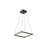 Kuzco Piazza 18" LED Pendant, Black - PD88118-BK-UNV-010