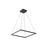Kuzco Piazza 24" LED Pendant, Black - PD88124-BK-UNV-010