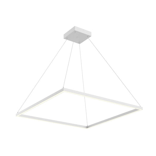 Kuzco Piazza 36" LED Pendant, White - PD88136-WH-UNV-010