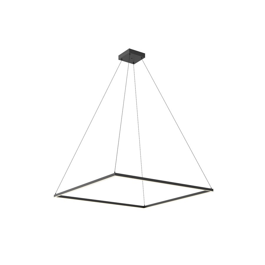 Kuzco Piazza 48" LED Pendant, 100W, Black - PD88148-BK-UNV-010