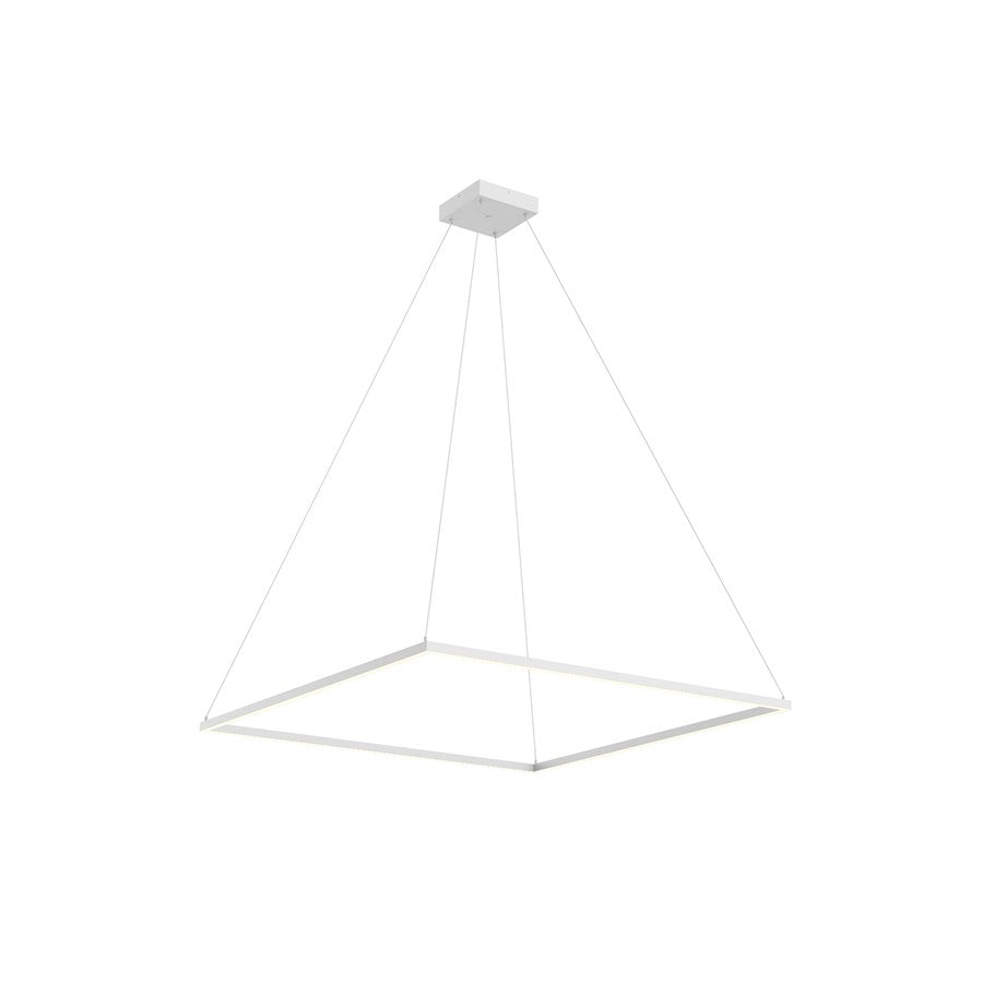 Kuzco Piazza 48" LED Pendant, White - PD88148-WH-UNV-010