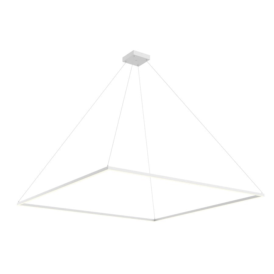Kuzco Piazza 72" LED Pendant, White - PD88172-WH-UNV-010