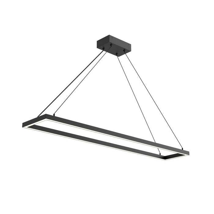 Kuzco Piazza 48" LED Pendant, 63W, Black - PD88548-BK-UNV-010