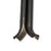 Kuzco Husk 9" LED Pendant, Glossy Black/Stainless Steel Shade