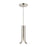 Kuzco Husk 9" LED Pendant, Polished Nickel/Stainless Steel Shade - PD89709-PN