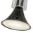 Kuzco Floe 8" LED Pendant, Glossy Black/Clear Crystal/Steel