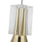 Kuzco Floe 8" LED Pendant, Metallic Brass/Clear Crystal