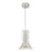 Kuzco Floe 8" LED Pendant, Nickel/Clear Crystal/Steel - PD94108-PN-CC-UNV