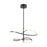 Kuzco Collide 24" LED Pendant, Black - PD96424-BK-UNV