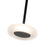 Kuzco Stephord 4" LED Pendant, Black/Frosted Glass/Frosted Glass