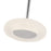 Kuzco Stephord 4" LED Pendant, Chrome/Frosted Glass