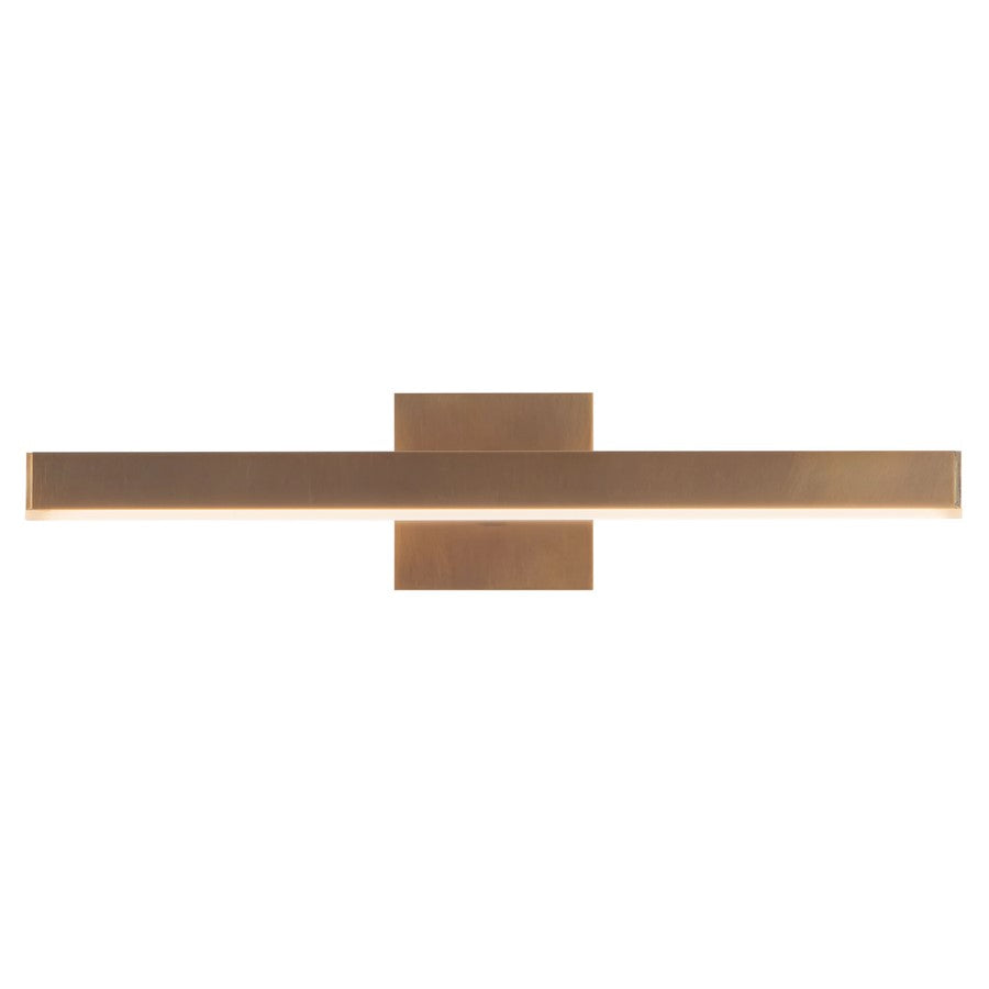 Kuzco Vega 19" Brass Dim LED Picture Lt, Vintage Brass - PL10319-VB