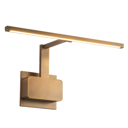 Kuzco Vega Minor Picture 17" Brass Dimmable LED, Vintage Brass