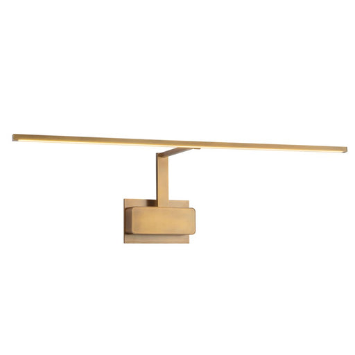 Kuzco Vega Minor Picture 34" Brass Dimmable LED, Vintage Brass