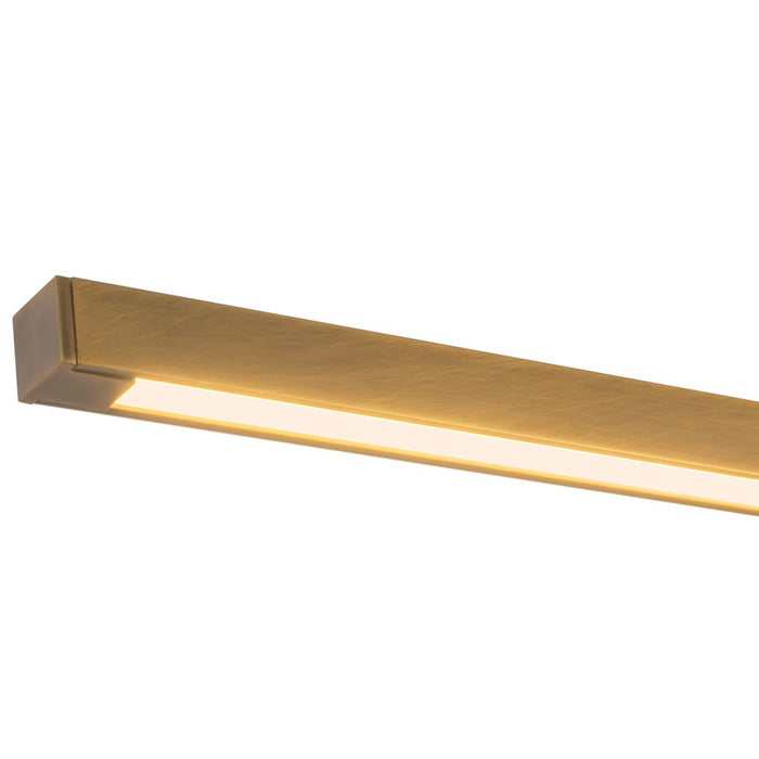 Kuzco Vega Minor Picture 34" Brass Dimmable LED, Vintage Brass