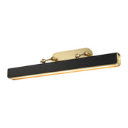Kuzco Valise Picture 32in LED Picture Light | Vintage Brass and Tuxedo Leather | Art Gallery & Hallway Accent | Model PL307931VBTL