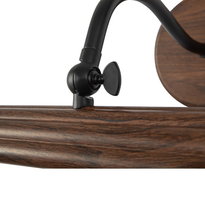 Kuzco Dottie 14" Brown Dimmable LED Picture Lt, Walnut