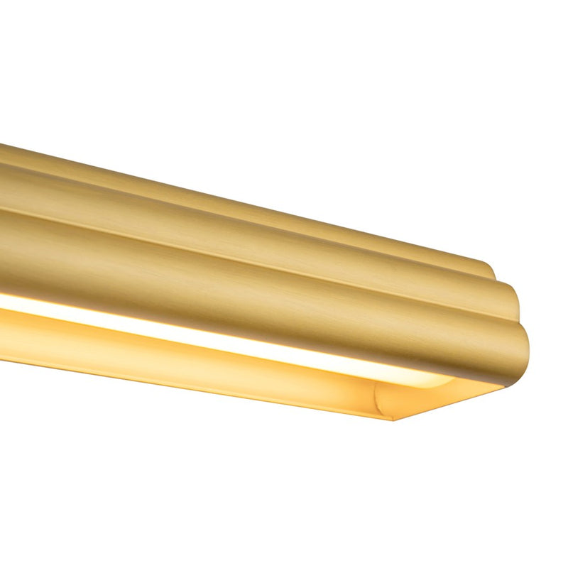 Kuzco Dottie 18" Gold Dimmable LED Picture Lt, Brushed Gold