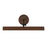Kuzco Dottie 18" Brown Dim LED Picture Lt, Walnut - PL403118WT