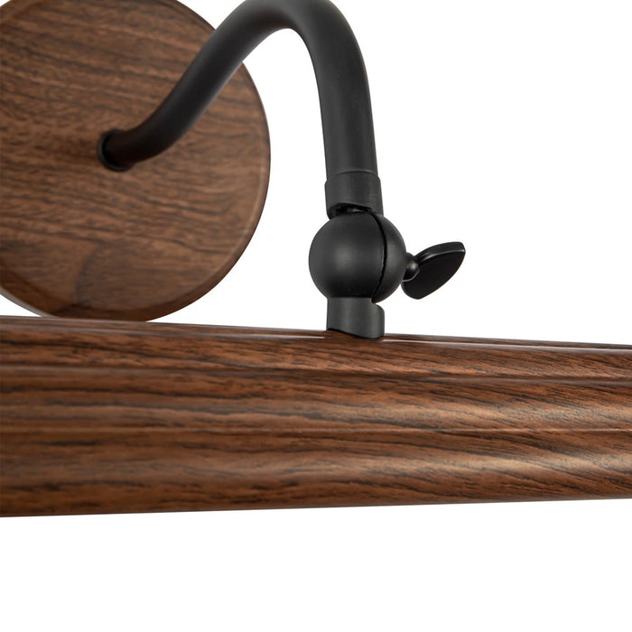 Kuzco Dottie 18" Brown Dimmable LED Picture Lt, Walnut