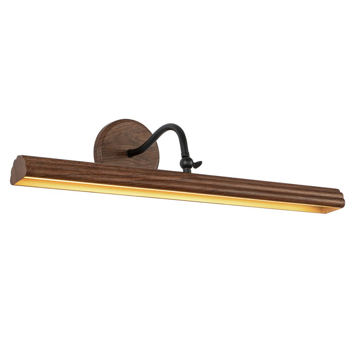 Kuzco Dottie 24" Brown Dimmable LED Picture Lt, Walnut