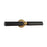 Kuzco Cole 23" Gold Picture Lt, Brushed Gold/Matte Black