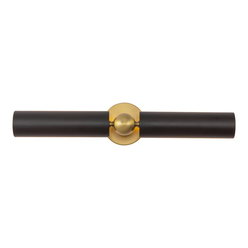 Kuzco Cole 23" Gold Picture Lt, Brushed Gold/Matte Black