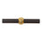 Kuzco Cole 23" Gold Picture Lt, Brushed Gold/Matte Black