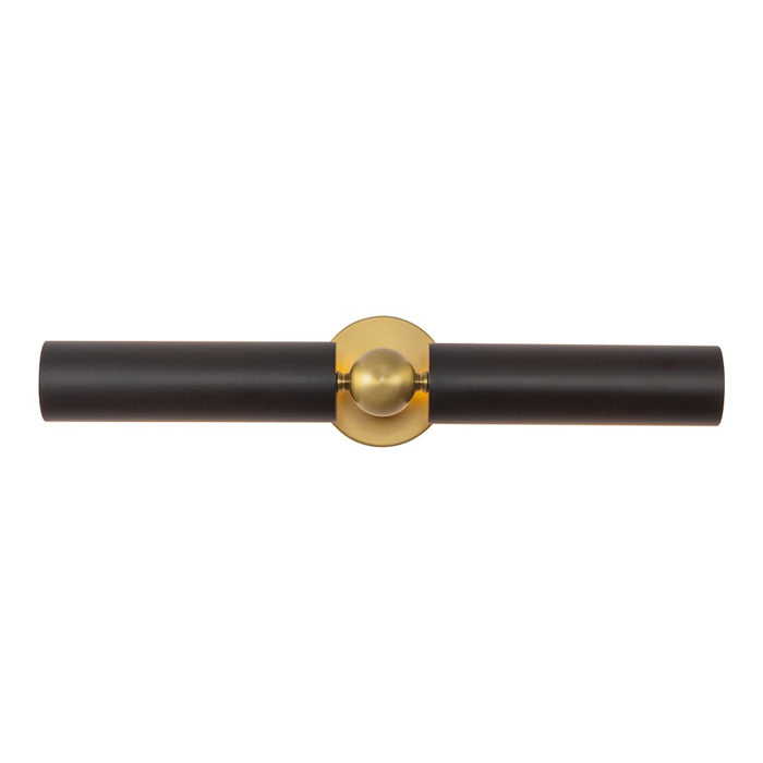 Kuzco Cole 23" Gold Picture Lt, Brushed Gold/Matte Black