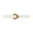Kuzco Cole 23" Gold Picture Lt, Brushed Gold/White