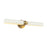 Kuzco Cole 23" Gold Picture Lt, Brushed Gold/White