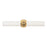 Kuzco Cole 23" Gold Picture Lt, Brushed Gold/White