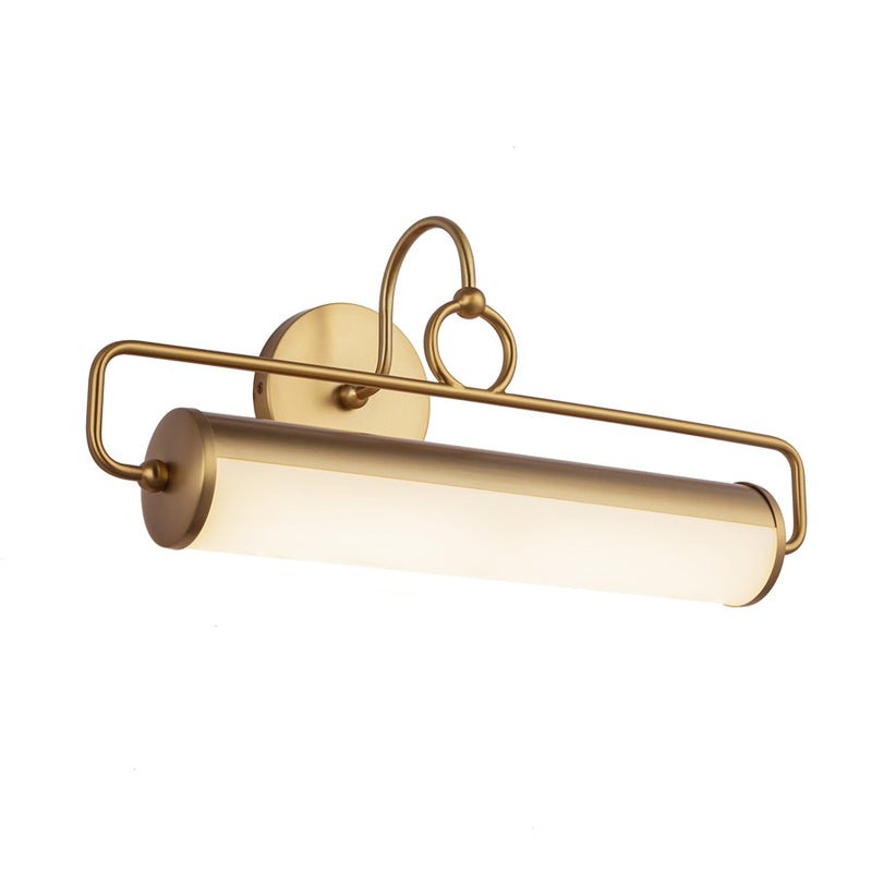 Kuzco Ellen 21" LED Wall/Picture Light, Brushed Gold/Steel Shade