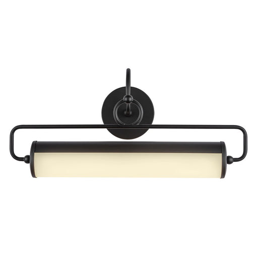 Kuzco Ellen 21" LED Wall/Picture Light, Matte Black/Steel Shade - PL447120MB
