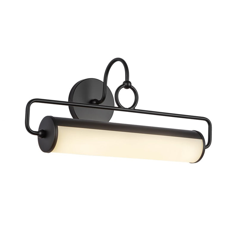 Kuzco Ellen 21" LED Wall/Picture Light, Matte Black/Steel Shade