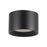 Kuzco Uma 6" Black Dimmable LED Semi-Flush Mount, Black