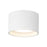 Kuzco Uma 6" Wht Dim LED Semi-Flush Mount, Wht - SF0702805WH
