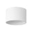 Kuzco Uma 6" Wht Dimmable LED Semi-Flush Mount, White