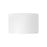 Kuzco Uma 6" Wht Dimmable LED Semi-Flush Mount, White