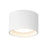 Kuzco Uma 6" Wht Dimmable LED Semi-Flush Mount, White