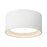 Kuzco Uma 7" White Dimmable LED Semi-Flush Mount, White - SF0702807WH
