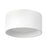 Kuzco Uma 7" White Dimmable LED Semi-Flush Mount, Whiteite